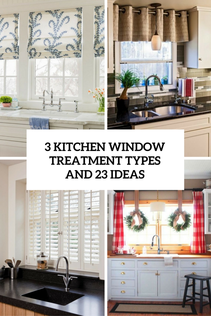 Kitchen window treatments  50