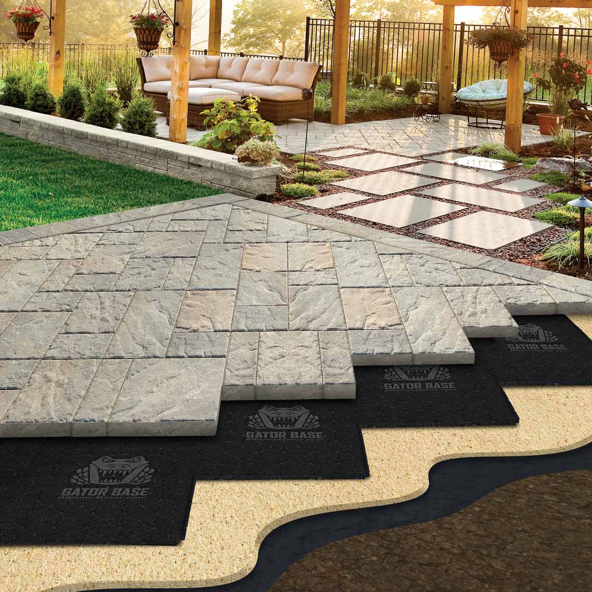 easier paver base patios paver patio base