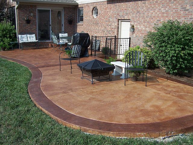 stained concrete patio 33
