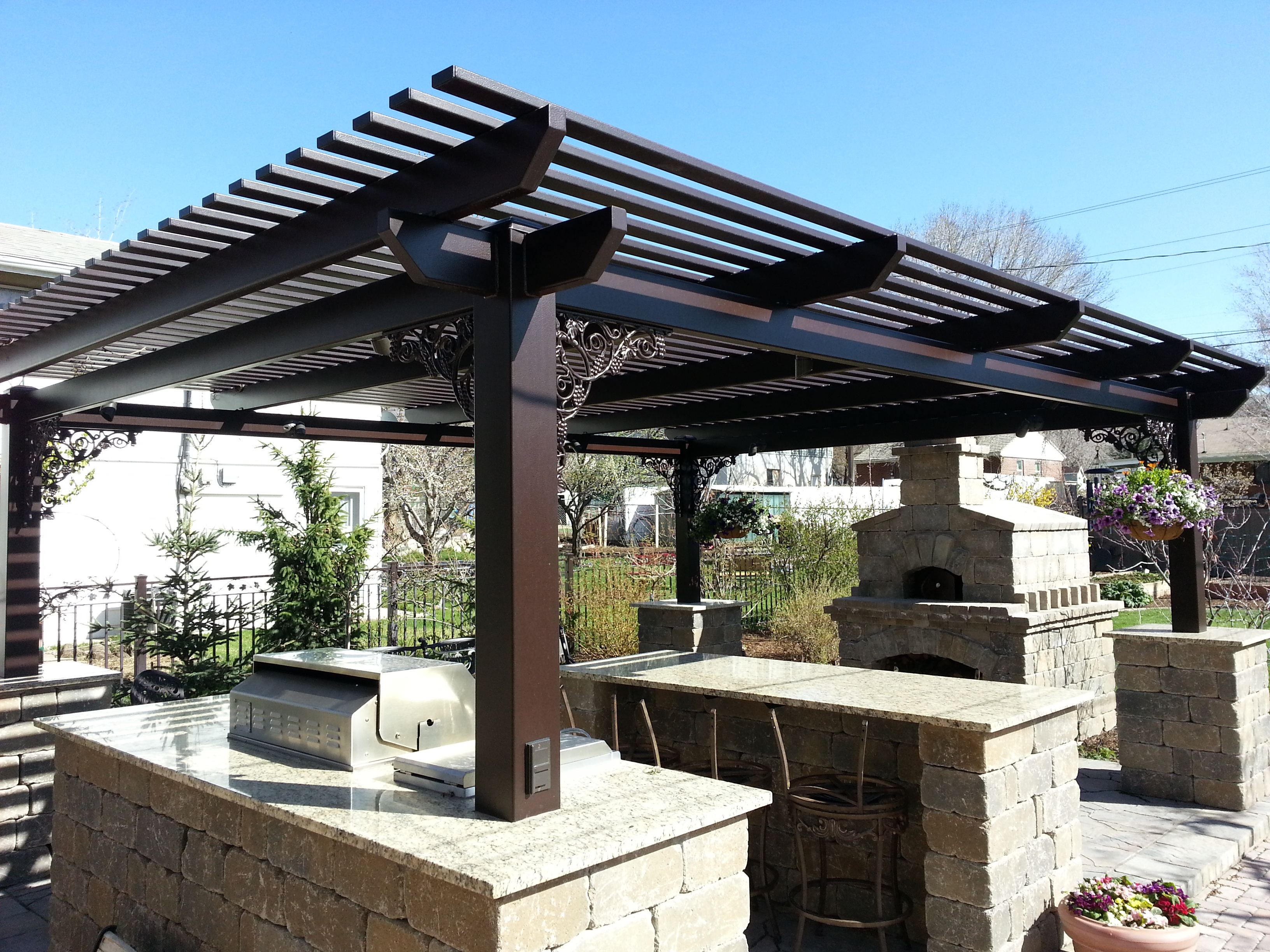 steel pergolas  94