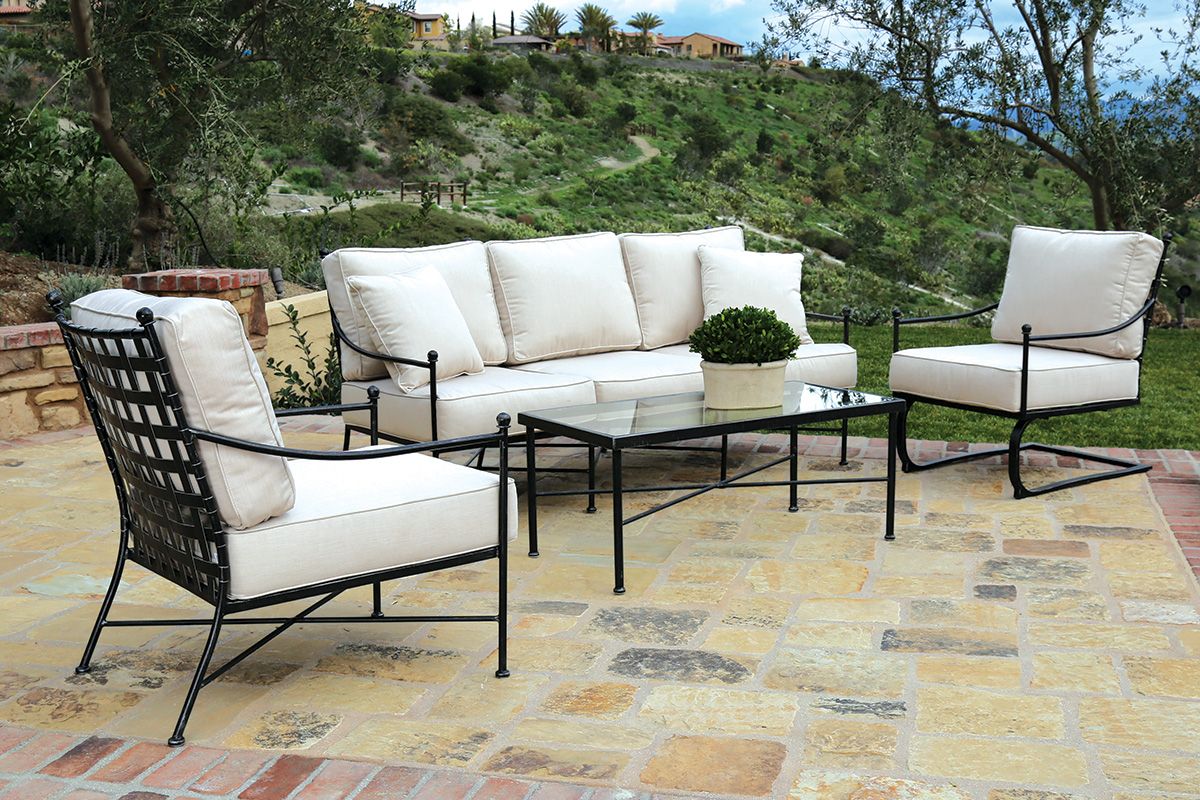 Wrought iron outdoor furniture  58